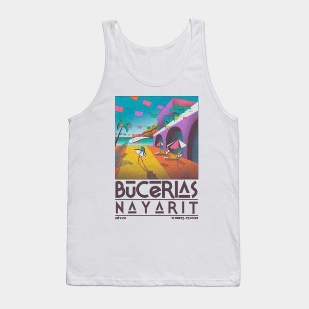 Bucerias, Nayarit, Mexico Tank Top by JDP Designs